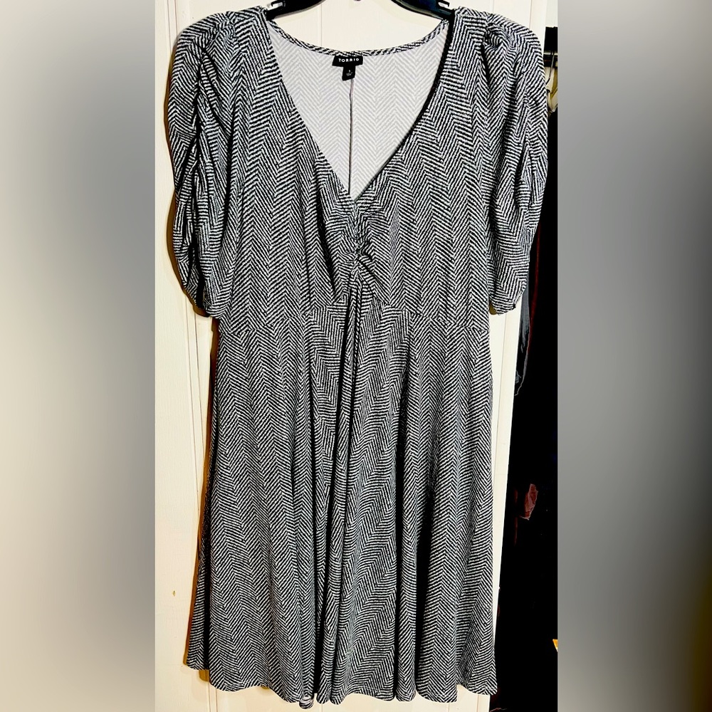 Torrid Houndstooth Dress